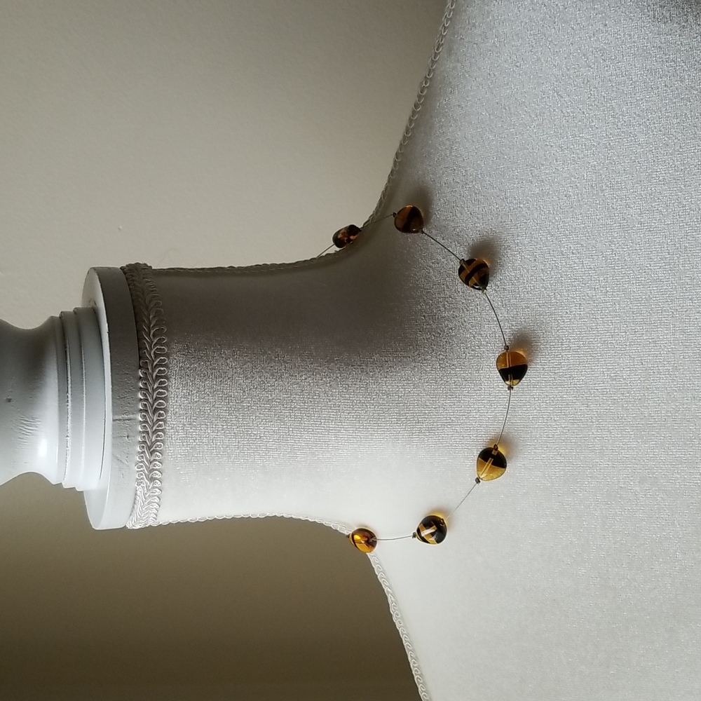 Amber (faux) Necklace